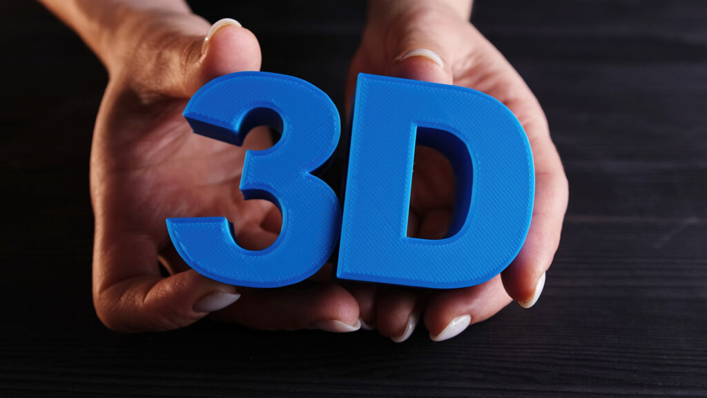 Dimensional letters — placeholder photo